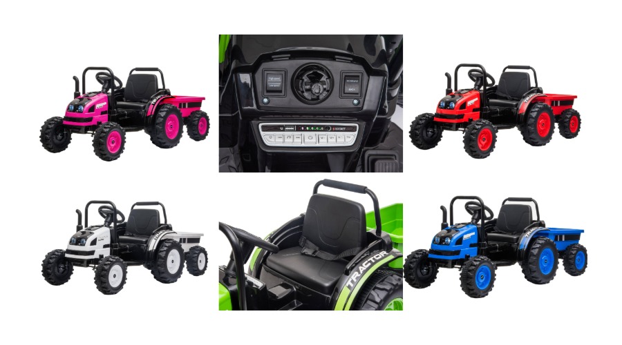 RC 12V Kids Farmer Ride On 3